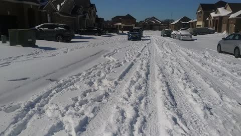 Winter Storm in Southwest TX Aftermath