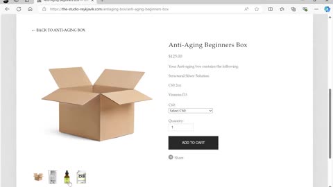 Anti-Aging Beginners Box by Dr. Paul Cottrell