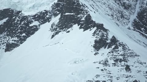 Experience the worlds first ski descent of K2