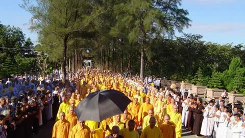 Đêm tụng kinh Phap hoa