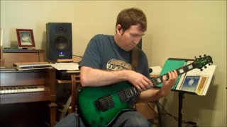 Extreme Guitar - Mike Kelly Playing Mozart Turkish Rondo (8 Finger Tapping)