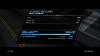 Sunset Scalpel Merit Awarded NEED FOR SPEED HOT PURSUIT REMASTERED