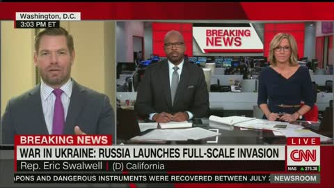 Eric Swalwell thinks that kicking every Russian student out of the US should be an option