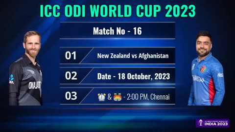 ICC World Cup 2023 Schedule Time Table _ World Cup 2023 Schedule _ 2023 World Cu