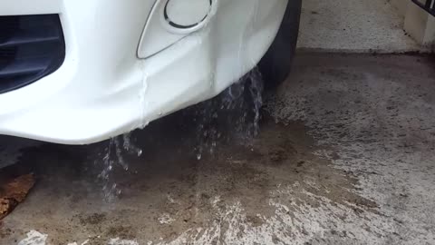 Fixing A Car Dent With Just Hot Water and Hands