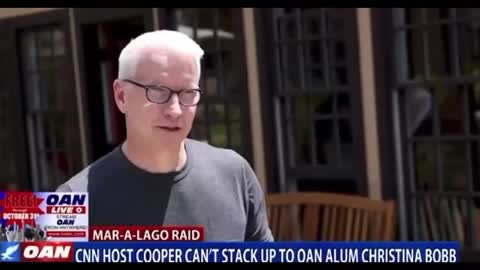 Anderson Cooper gets Destroyed by OAN