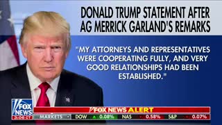 Trump Gives SPIRITED Response To AG Garland After Raid