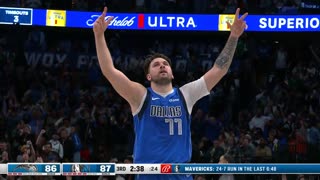 NBA - Luka Doncic finds Tim Hardaway Jr. to cap a 26-9 3Q run to take the lead in Dallas