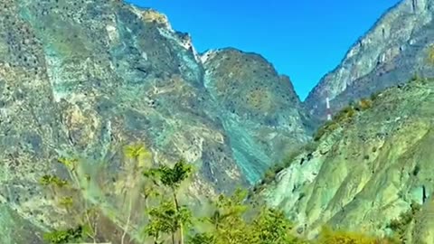 Beautiful Gilgit Baltistan Mountains View