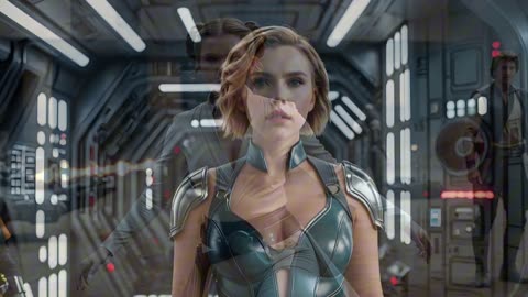 4k Scarlett Johansson in STAR WARS