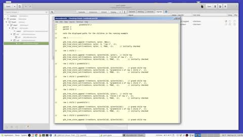 29. GtkTreeView Toggle Boxes