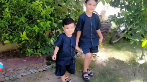 Cute brothers