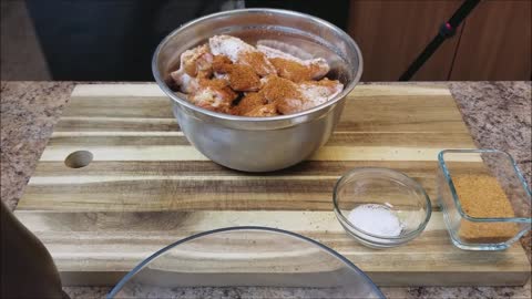 Crispy Chicken Wings with a Air Fryer, cooking with Chef AB