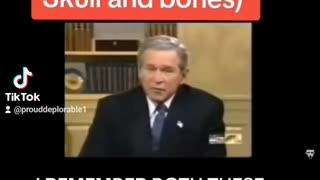 Bush & Kerry asked about Skull & Bones