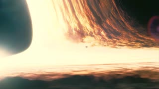 Travelling into a Black hole (Interstellar)