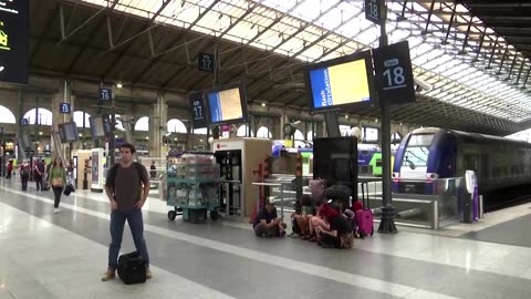 Vandals target France's rail network as Olympics get underway