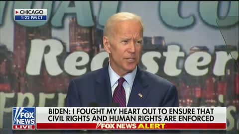 Joe Biden "gaffe" at Rainbow Push Coalition