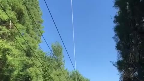 Trimming Tree's with a Helicopter