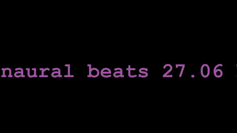 binaural_beats_27.06hz_BinauralMindRelax BinauralCalmingSounds AudioSphereSonicRelaxation