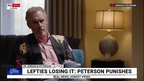 'Lefties losing it' Dr Jordan Peterson gives 'masterclass in lefty annihilation'.