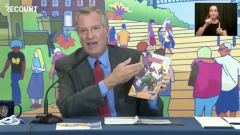 NYC Mayor Bribing Kids With Comic Book To Get The Poison💉.