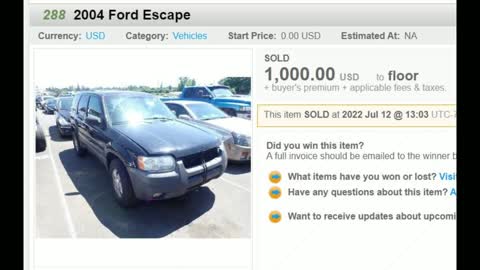 Cars you can buy today for $1200 or less