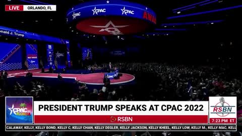 President Donald J. Trump Full Speech at CPAC 2022 in Orlando