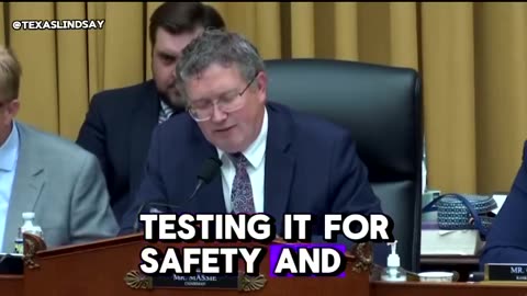 Massie just revealed that 3 of the top FDA vaccine experts were fired