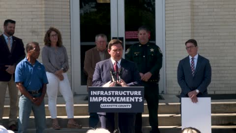 Governor Ron DeSantis Highlights $6.5 Million For Lafayette County