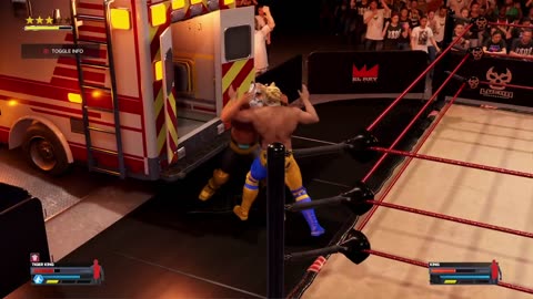 BlackMonkTheGamer - WWE 2K24: Tiger King VS Tekken King Ambulance Match
