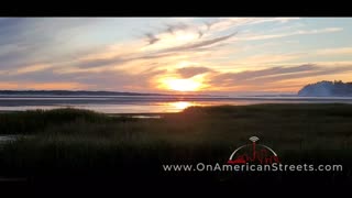 Sunset time lapse in Lincoln City, Oregon #4th 2022