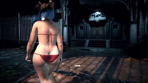 Resident Evil 2 Remake Claire Curvy Bikini Part 2 Walking /Biohazard 2 mod [4K]
