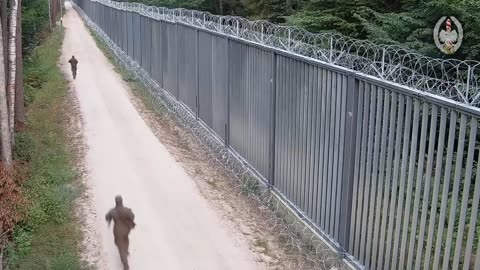 Polish border guards.