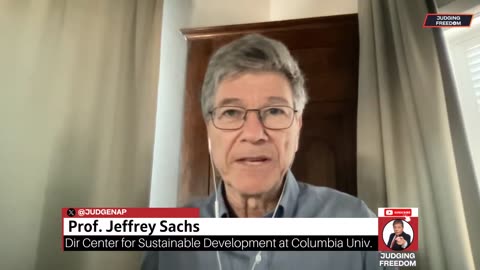 Prof. Jeffrey Sachs: US Subservient to Israel