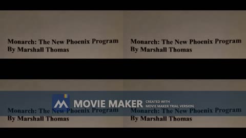 Monarch: The New Phoenix Program ( by Marshall Thomas ) [excerpts]