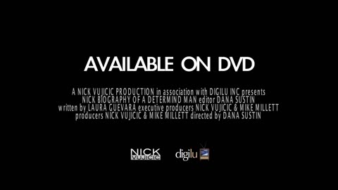 NICK Biography of a Determined Man Trailer | NickV Ministries