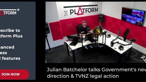 Julian Batchelor and Sean Plunket