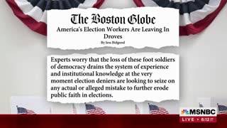 U.S. Faces An Exodus Of Election Workers Since 2020