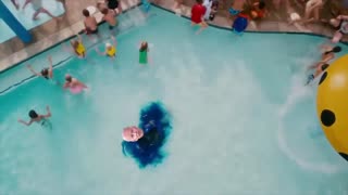 GROWN UPS NO ONE TOLD BIDEN ABOUT THE 😝BLUE DYE IN THE POOL