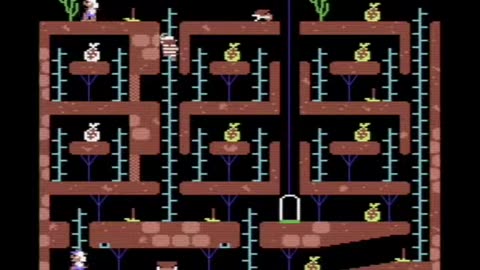 Bagman Strikes Back (C64) - Longplay - Hard difficulty, All 24 stages, NTSC