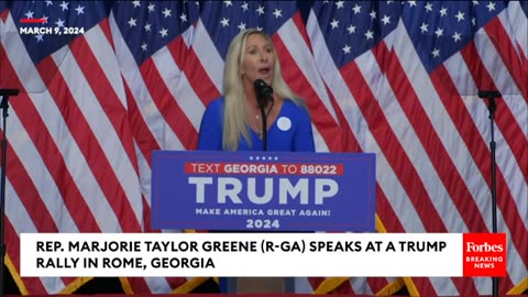 BREAKING: Marjorie Taylor Greene Roasts Biden For Mispronouncing Laken Riley's Name During SOTU