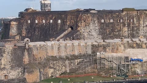 Zarpando de San Juan de Puerto Rico .