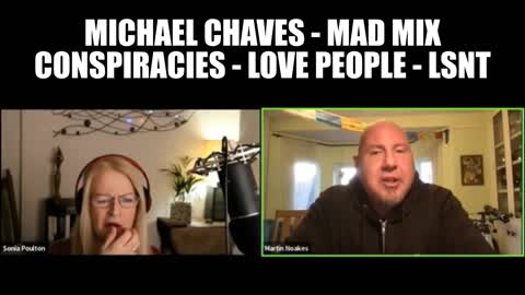 Michael Chaves Mad Mix Conspiracies was Interviewed this morning by Sonia Poulton On BNT RISE