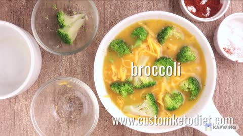 Keto Broccoli and Cheddar Frittata Recipe