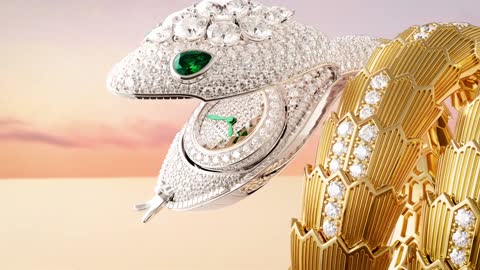 Bulgari The Serpenti Misteriosi High Jewelry Watch