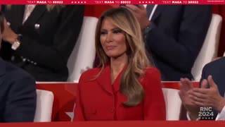 I am deeply honored to be joined by my amazing wife, Melania