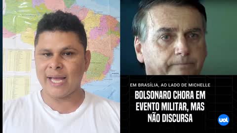 Fraco e depressivo assim Bolsonaro foi visto e não terá capacidade de ser líder da oposição.
