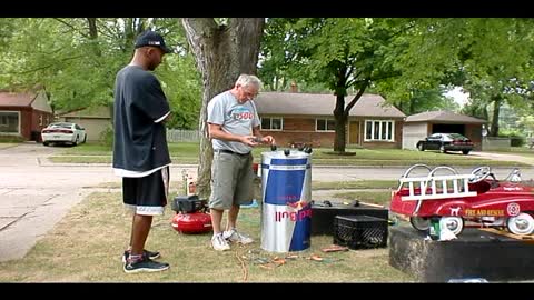 Trashed beer can saved from garbage man!