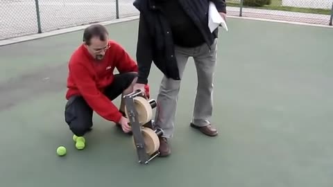 Tennis ball machine DIY