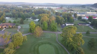 drone flight, chillicothe jaycee golf course